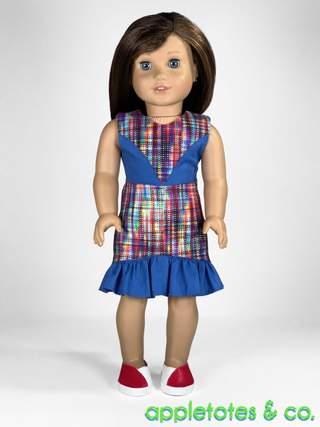 Keena Dress 18 Inch Doll Sewing Pattern