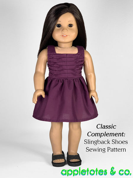 Kerry Dress 18 Inch Doll Sewing Pattern