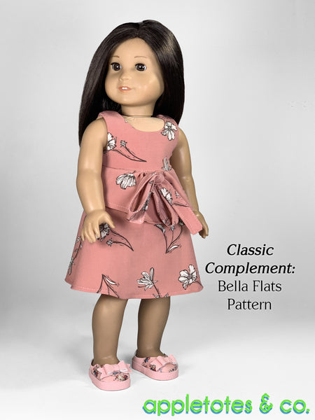 Laura Dress + Top 18 Inch Doll Sewing Pattern