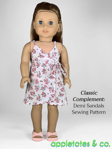 Lexi Top + Dress 18 Inch Doll Sewing Pattern