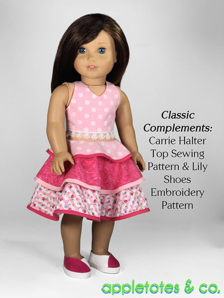 Lila Skirt 18 Inch Doll Sewing Pattern
