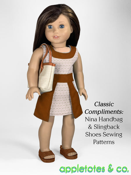 Lindy Dress 18 Inch Doll Sewing Pattern