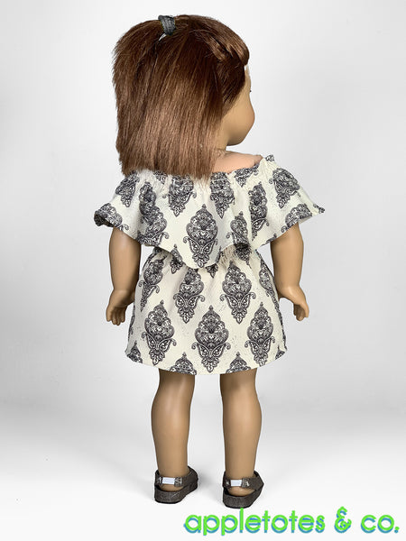 Lulu Dress 18 Inch Doll Sewing Pattern