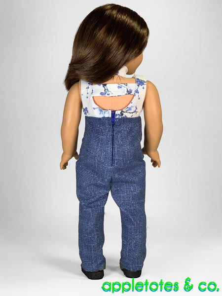 Marbella Pantsuit 18 Inch Doll Sewing Pattern