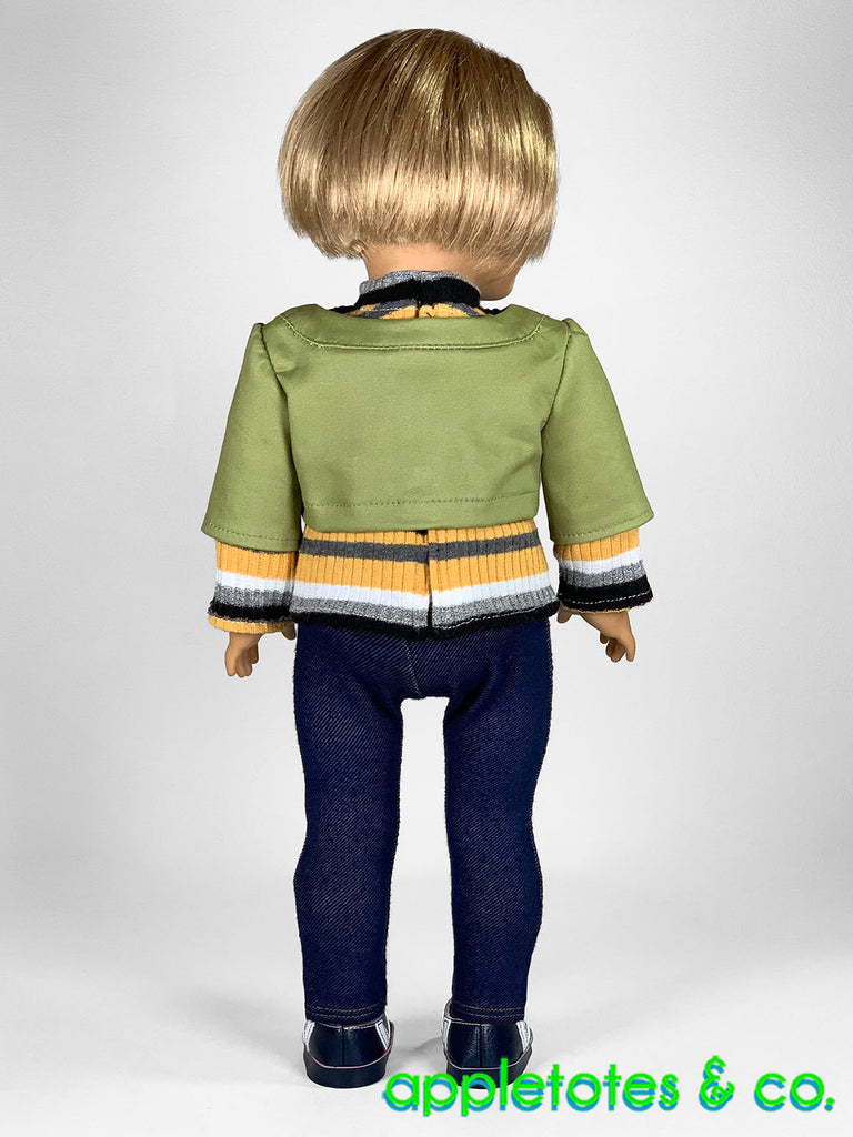 Margo Pattern Margo Cropped Jacket 18 Inch Doll Sewing Pattern – Appletotes & Co.