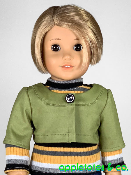 Margo Cropped Jacket 18 Inch Doll Sewing Pattern