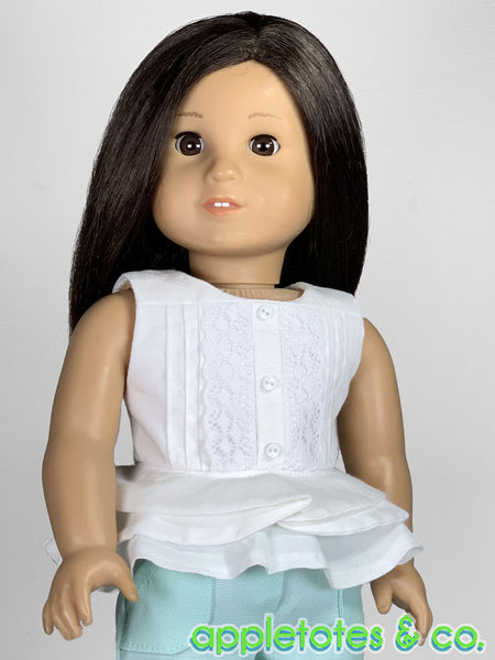 Maya Top 18 Inch Doll Sewing Pattern