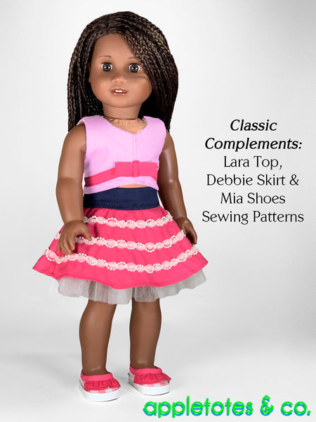 Mia Shoes 18 Inch Doll Sewing Pattern