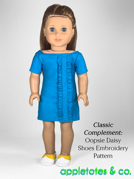 Monique Dress 18 Inch Doll Sewing Pattern