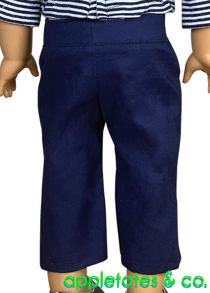 Newport Pants Sewing Pattern for 18 Inch Dolls