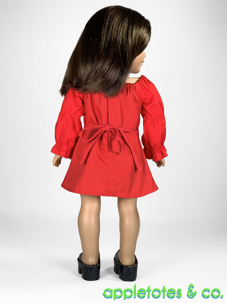 Peasant Dress 18 Inch Doll Sewing Pattern