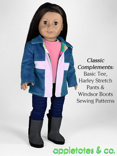 Peggy Jacket 18 Inch Doll Sewing Pattern