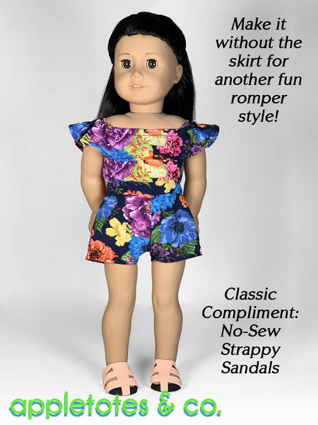 Pippa Summer Outfit 18 Inch Doll Sewing Pattern