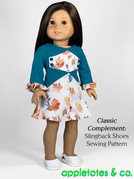 Sabine Dress 18 Inch Doll Sewing Pattern