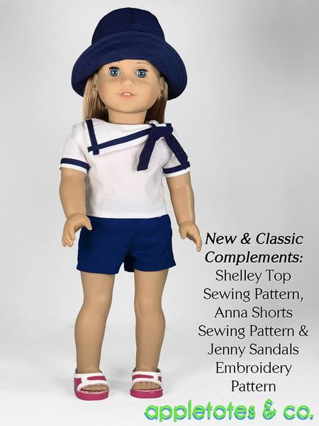 Sailor Hat 18 Inch Doll Pattern