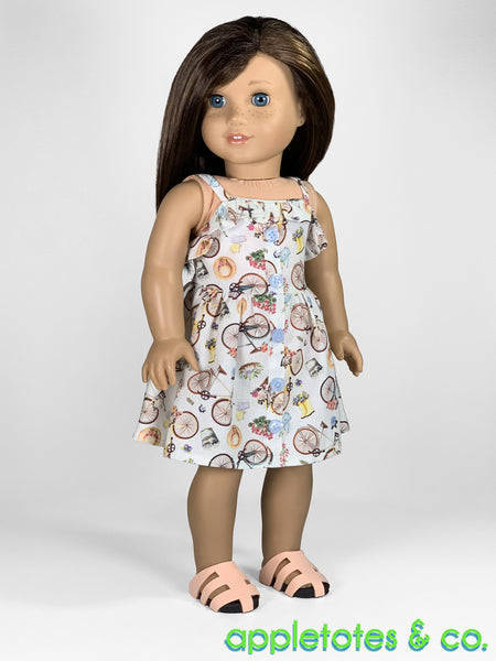 Sandy Dress 18 Inch Doll Sewing Pattern – Appletotes & Co.