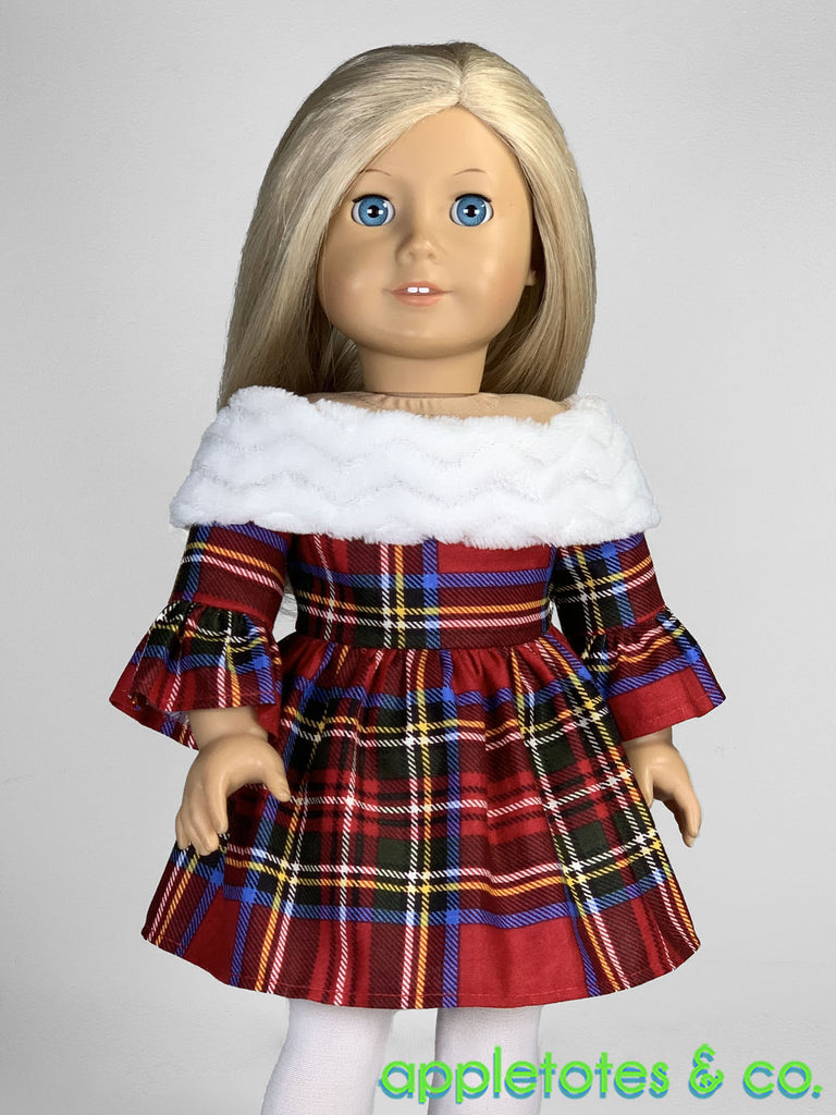 Serefina Dress 18 Inch Doll Sewing Pattern Appletotes & Co. Serefina Dress 18 Inch Doll Sewing Pattern Appletotes & Co.