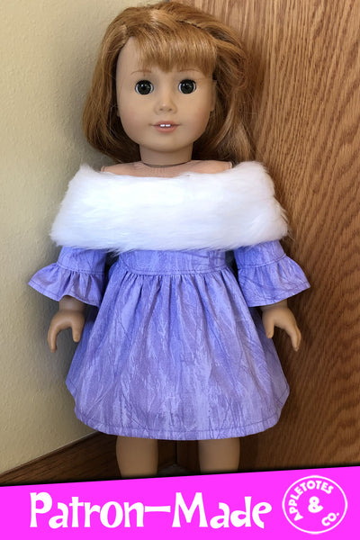 Serefina Dress 18 Inch Doll Sewing Pattern