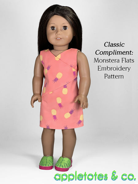 Shannon Dress 18 Inch Doll Sewing Pattern