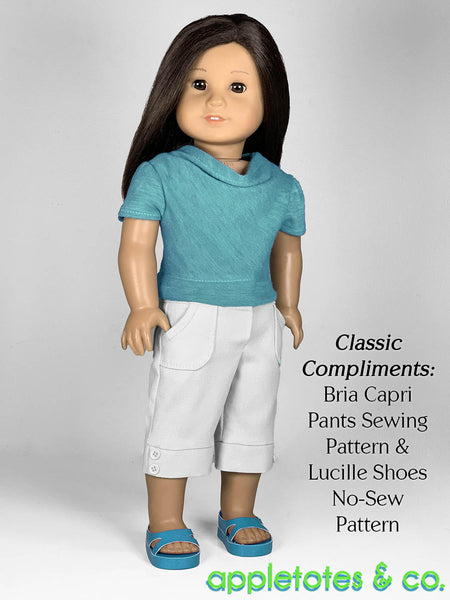 Simone Top 18 Inch Doll Sewing Pattern