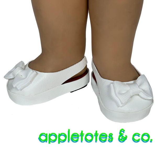 Slingback Shoes Sewing Pattern for 18 Inch Dolls