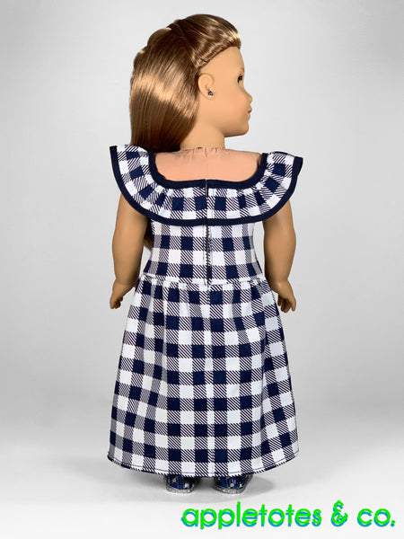 Sonya Dress 18 Inch Doll Sewing Pattern