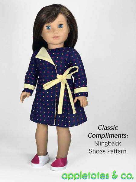 Tanya Dress 18 Inch Doll Sewing Pattern