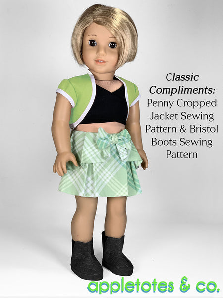 Tara Skirt 18 Inch Doll Sewing Pattern