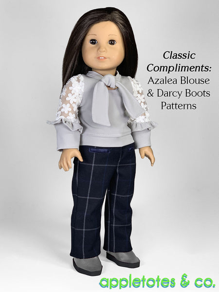 Tori Trousers 18 Inch Doll Sewing Pattern
