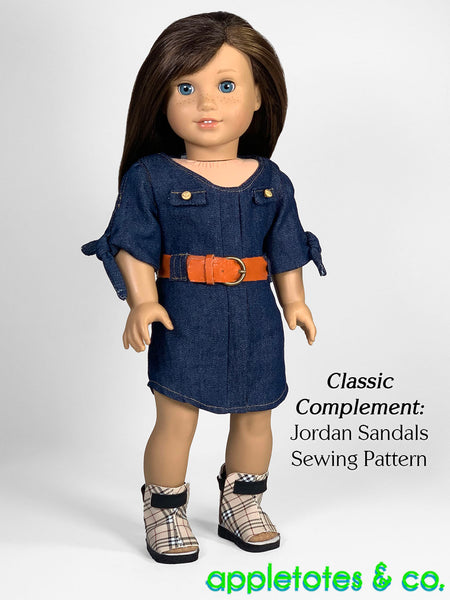 Valerie Dress 18 Inch Doll Sewing Pattern