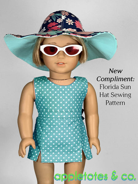 Vero Beach Cover Up 18 Inch Doll Sewing Pattern
